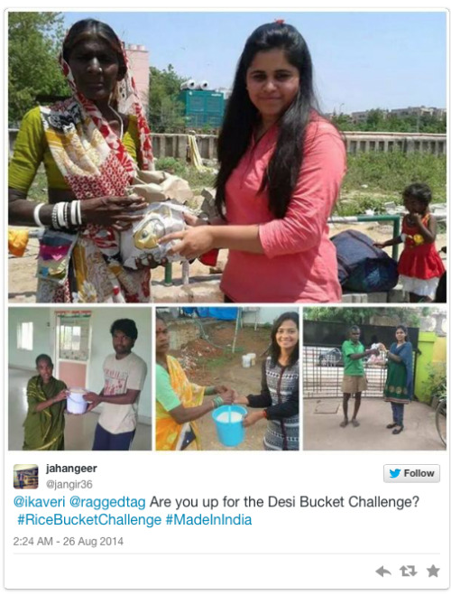 redtemplo: micdotcom: India replaces the Ice Bucket Challenge with the much more sustainable Rice Bu