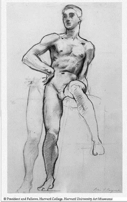 artist-sargent:  Drawing 2, John Singer Sargent