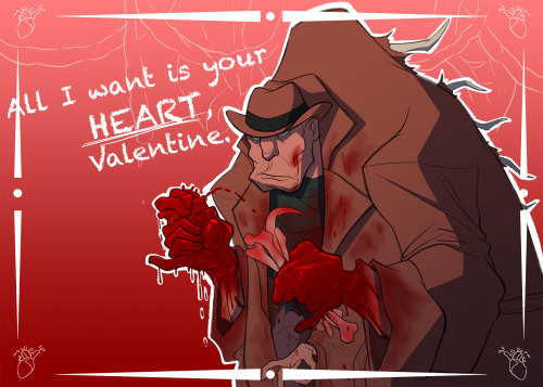 thelastbashtion:Happy Valentine’s Day! To celebrate I made some Magnus Archives Valentines! Here is 