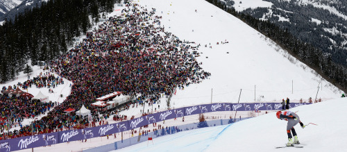 (Bode Miller careens toward the finish of a World Cup race earlier this year) Bode will possibly be 