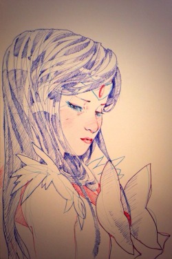 Artoftrungles:   Mars And Mercury In Ballpoint Pens, Red And Blue. I’ll Do The