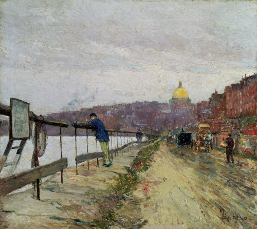 Porn Pics urgetocreate:Childe Hassam, Charles River