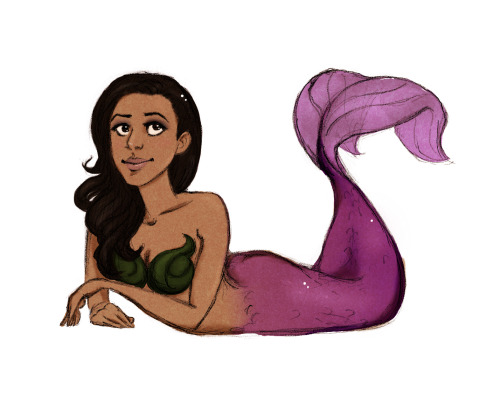 0tterp0p:Thank You Notes #1: Mermaid Nicole Beharie!(Requested by the awesome kiarasnaps)