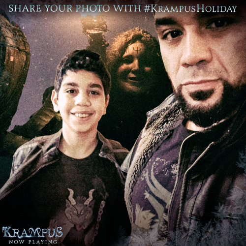 Take part in Krampus’ holiday cheer. Tag your photo with #KrampusHoliday. #KrampusMovie now in theat