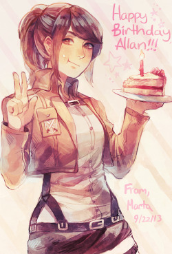 lady-knights:  it was my friend’s birthday