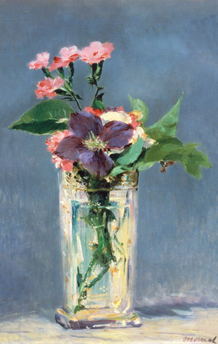 Fre(nc)(s)h FlowersChanel Couture Spring 2015 Edouard Manet, Flowers in a Crystal Vase, 1882, oil on