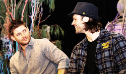 codependentsamanddean:  We know, Jensen.