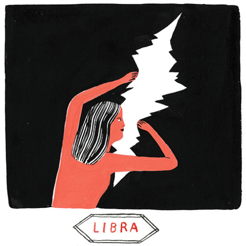 kayeblegvad:I drew death-themed horoscopes for rad new publication Damn Joan! They’re not deat