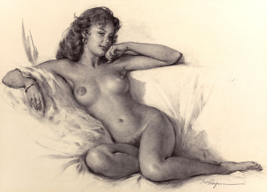 notpulpcovers:  Gil Elvgren http://flic.kr/p/qd8N4R 