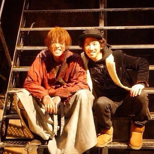 oneokrockworld:Taka’s latest instagram updateTakeru Satoh & Takahiro Moriuchi!