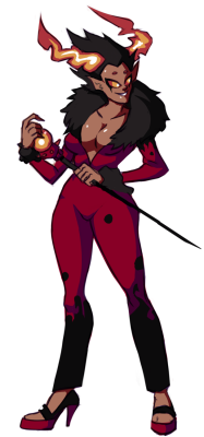 theshiningd:  Colored sketch thing of the new look for Madame Mayhem ; Hot Hand’s main antagonist. 