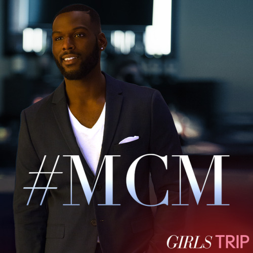 Nothing like a well-dressed man. #GirlsTrip #MCM #Siribaes