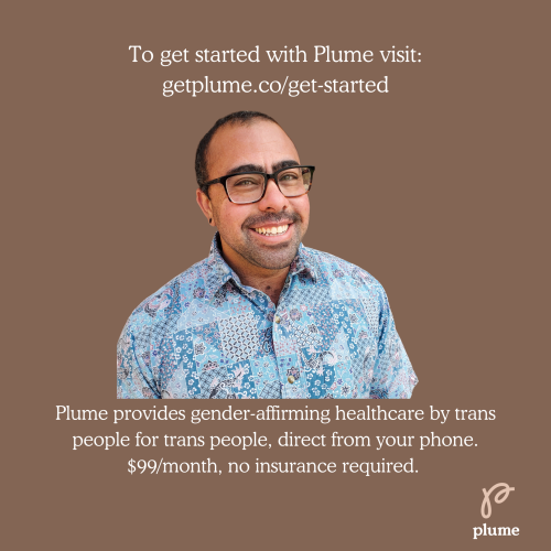 Same day prescriptions, no waitlist!Sign Up - https://getplume.co/