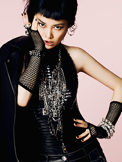 movedto-ronaninch:  Rinko Kikuchi for Jalouse China, December 2013. 