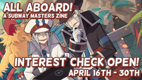 submaszine:  SUPER BRAVO!!!Our interest check is now open for responses! If you want to see this zin