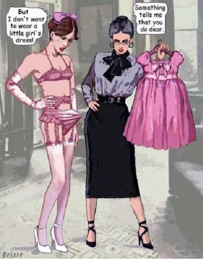 nicolawaring:kittybee12:Auntie knows best - and auntie knows exactly how to train her little sissy b