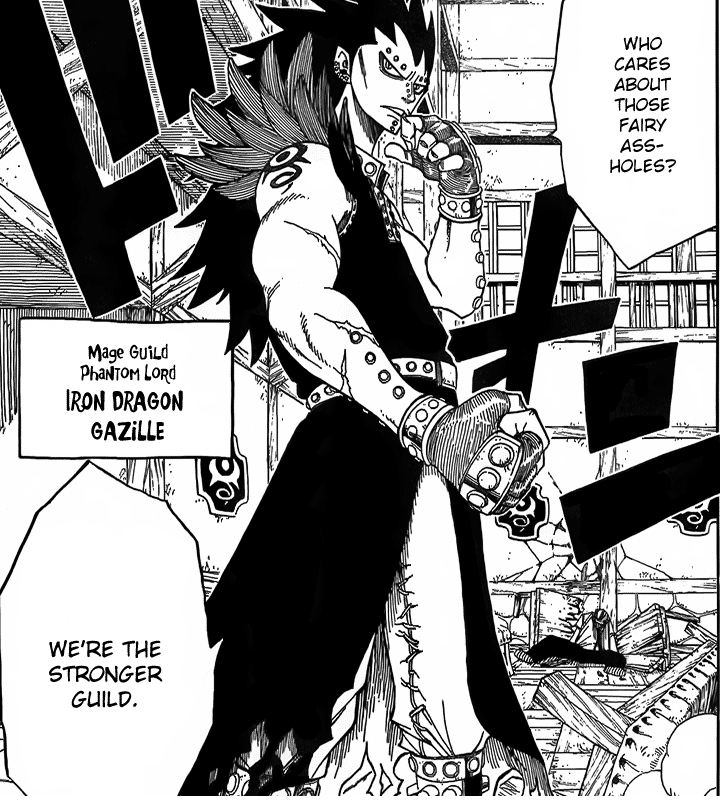 diseasesofmymind:  The evolution of Gajeel Redfox: from a murderous brute to a sympathic