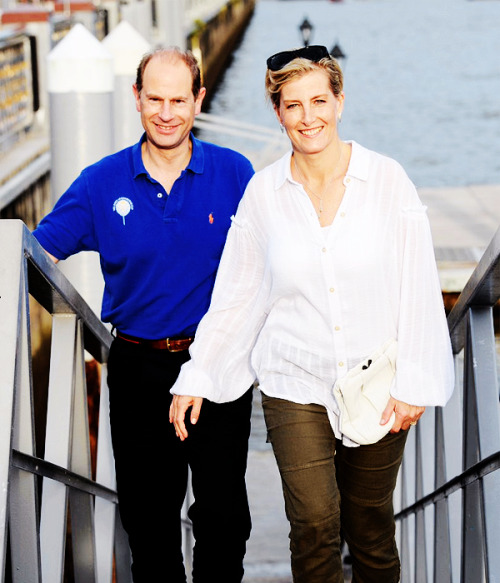 Their Royal Highnesses The Earl and Countess of Wessex in Brunei for HM The Sultan of Brunei&rsq