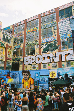blairgauld:  I traveled from Australia to New York in July and I had a list of over a 100 things to do during my week there. The most important one was to visit 5 Pointz. Ever since I was 13 I always saw photos of this beautiful infrastructure covered in