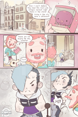 sweetbearcomic: Support Sweet Bear on Patreon -&gt; patreon.com/reapersun ~Read from beginning~ &lt;-Page 21 - Page 22 - Page 23-&gt; Umami time!!! 