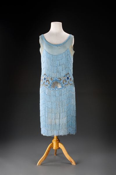 ephemeral-elegance:Beaded Fringe Flapper Dress, ca. 1927via Czech Museum of Design