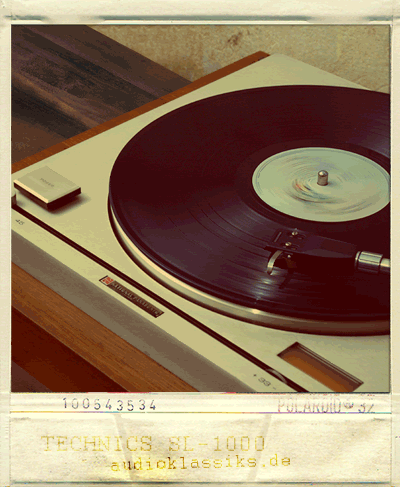 schallplatten:  Technics SL 1000 