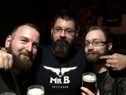 notlostonanadventure:  kevinreader:  meholt:  Day drinking like mature successful adults. With @kevinreader and @pizzaotter  Troublemakers!!!  I’ll get the next round   The McElroy brothers got hot!