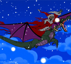 mousathe14:  jugglingdinosaur:  nightmuncher:  WTF is that  My Christmas  What a lovely wraith. It is truly part of the most wonderful time of the year 