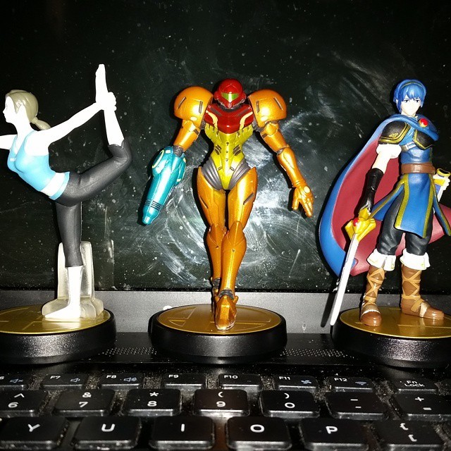 Today&rsquo;s finds. These things hit hard too.  #amiibo #samus #marth #smashbros