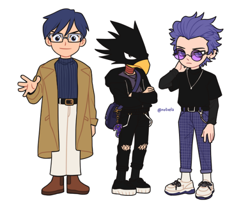 notxela: ✨ Trendy boys of 1-A ✨ Note: I know that Shinso isn’t a 1A boy lmao just don’t