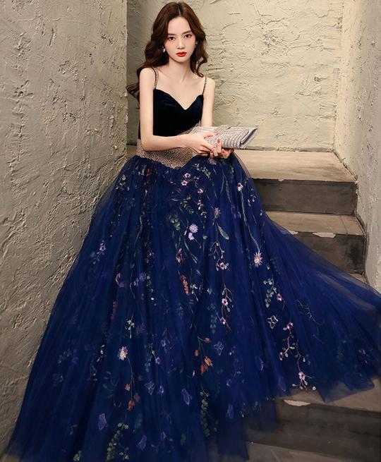 Shopyoyo on X: Cute Blue Prom Dress, Source:  #prom2019  / X