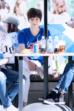 ifntsoo:   140515 Pepsi CF recording© made in L | do not edit/crop/remove the watermark. 