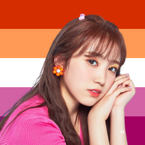 iz*one lesbian pride flag icons like or reblog if u save ♥ 