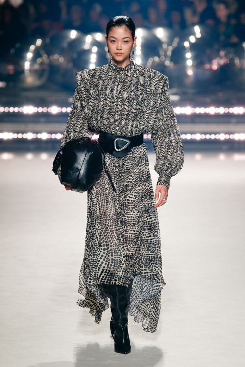 knittinganddrinkingtea: Isabel Marant Fall 2020 Model: Mika Schneider