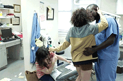 imamafuckinpharaoh:  fuckyeahmytwistedmind:  blackjackmothafucka:  EXACTLY WHAT BEING A THIRD WHEEL FEELS LIKE  ummm I think they want her for a 3some  Hannibal Buress was pulling her back 