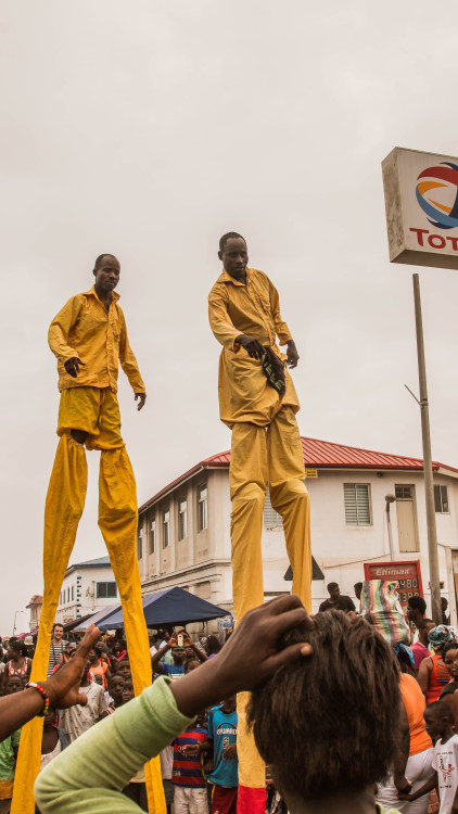 culturalphotodiaryafrica:Attukwei Clottey’s performancePractical Common SenseChale Wote 2016Sp