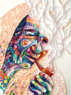 laughingsquid:  Incredibly Detailed Quilled