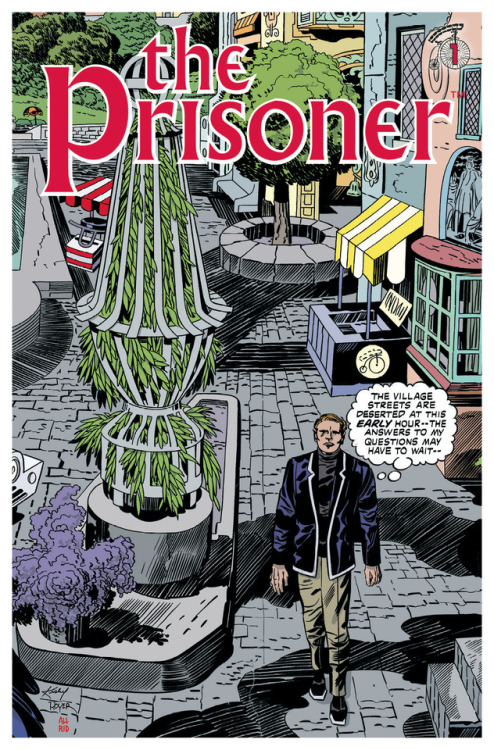 ART PREVIEW! The Prisoner Issue #1!A brand-new comic series set in the world of The Prisoner by cele