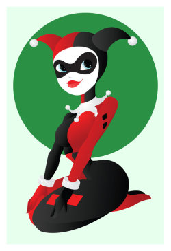 mistahjslover:  Harley Quinn Sitting by Indy-Lytle