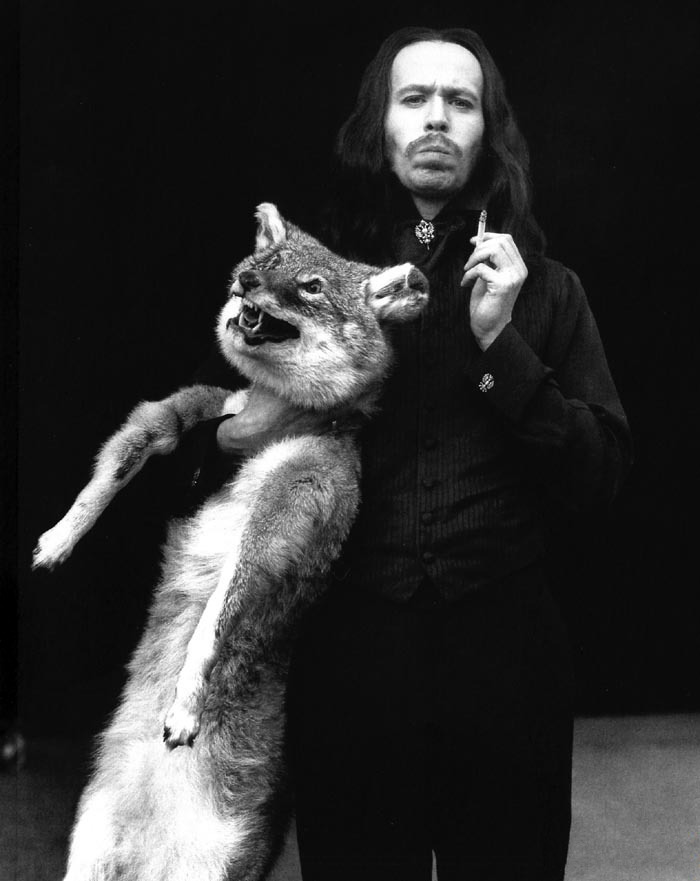 horrorharem: Gary Oldman between scenes on the set of “Bram Stoker’s Dracula”