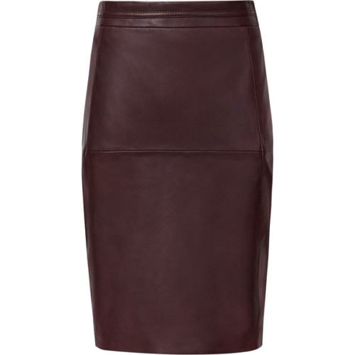 Skirt ❤ liked on Polyvore (see more brown pencil skirts)