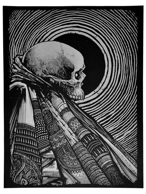 lowfi666:  Some art by one of my fav illustrators, Godmachine.