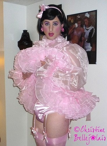 sissy-chrissy: … The Fabulous … Miss Christine Bellejolais …