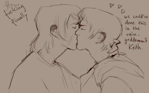 youremyfanart: they’re on earth, lance is excited about the rain, lance has this thing that whenever