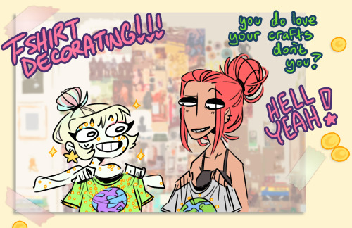 Freckledoctopus:   T-Shirt Date Idea Ft Harly And Ivy  