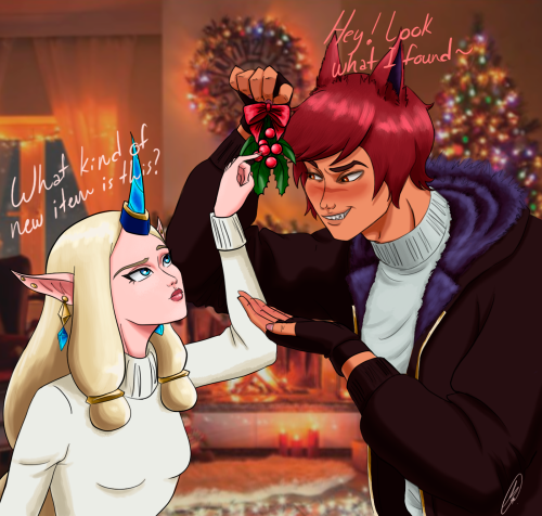  Hey! Merry Christmas! Here’s a present for those who are Soraka x Sett fans~ (me included )Wi