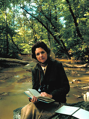 ladieslovescience:  Rachel Carson (1907-1964) was a conservationist. She wrote several books about the environment, including, most famously, Silent Spring, which celebrated 50 years of publication last year. Her writing helped bring nationwide attention