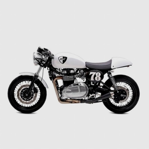 XXX combustible-contraptions:  Triumph Cafe Racer photo