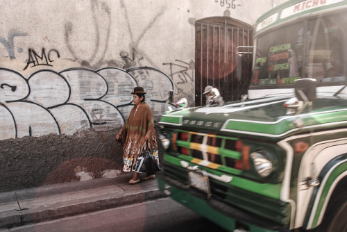 unruhigergeist: Hustle in La Paz, Bolivia La Paz, Bolivia June 2018 