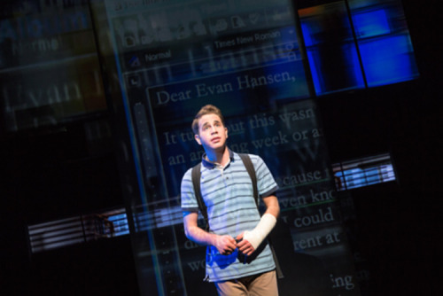 “Dear Evan Hansen”Book by Steven Levenson; Music and Lyrics By Benj Pasek &amp; Just